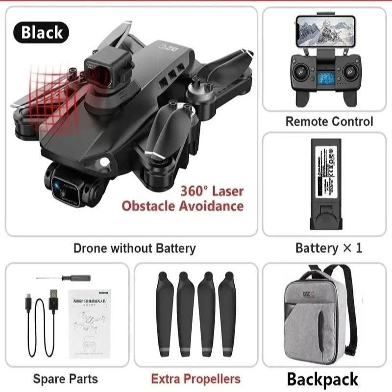 Camera Drone with Brushless Motor GPS Obstacle Avoidance and 3-Axis Gimbal - Image 14