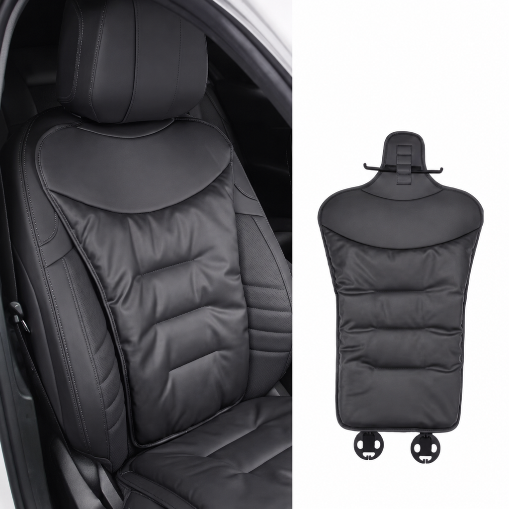 Car Seat Cushion with Lumbar Support and Ergonomic Back Pain Relief Pad - Image 3