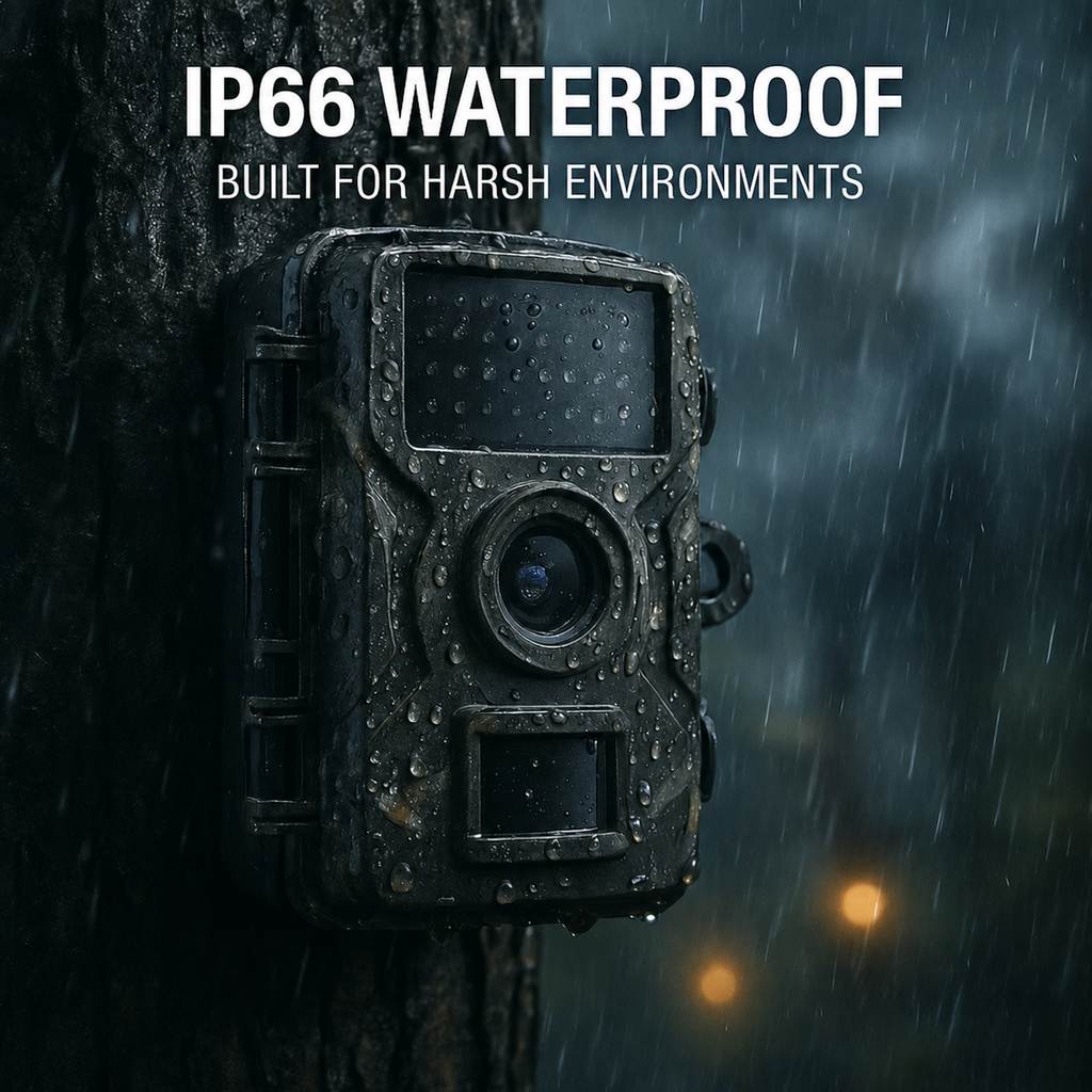 Cell Trail Camera with Night Vision and Waterproof Camouflage Design - Image 5