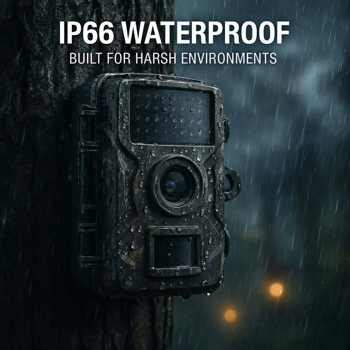 Cell Trail Camera with Night Vision and Waterproof Camouflage Design - Image 5