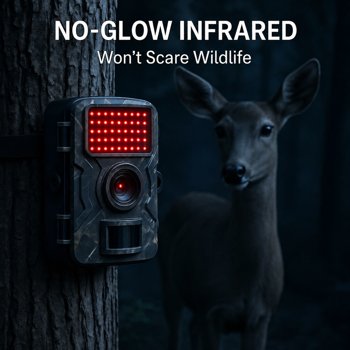 Cell Trail Camera with Night Vision and Waterproof Camouflage Design - Image 6