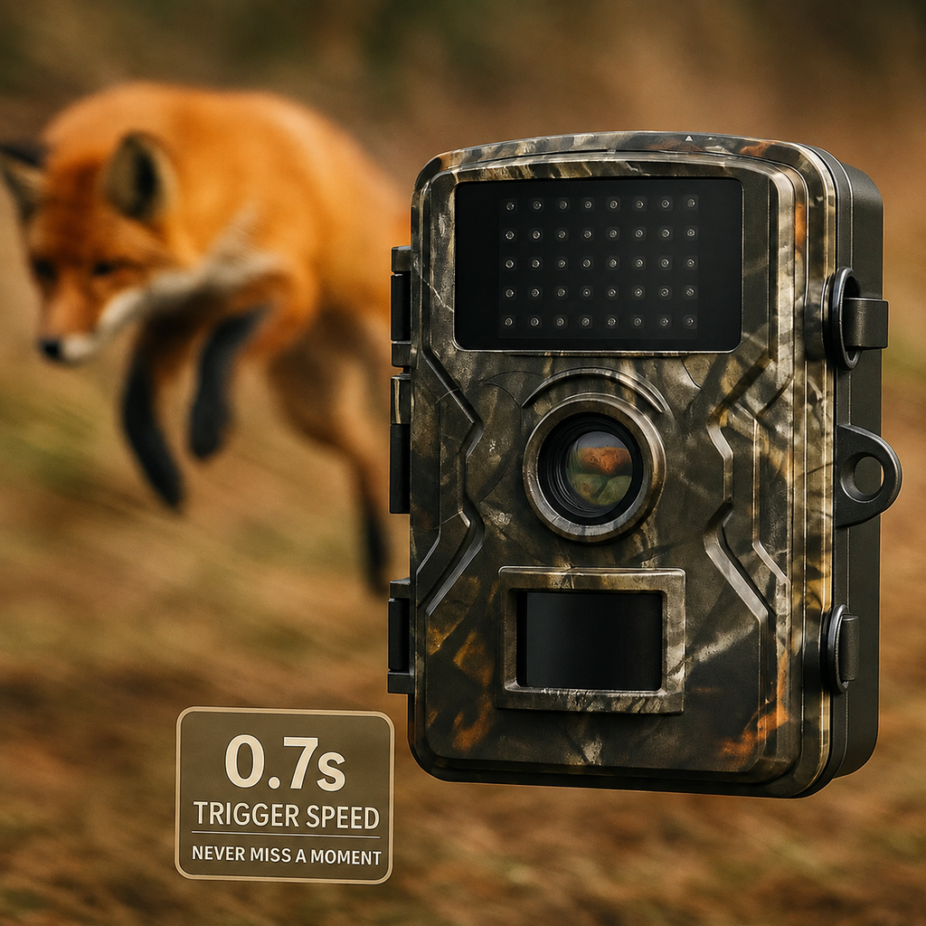 Cell Trail Camera with Night Vision and Waterproof Camouflage Design - Image 8