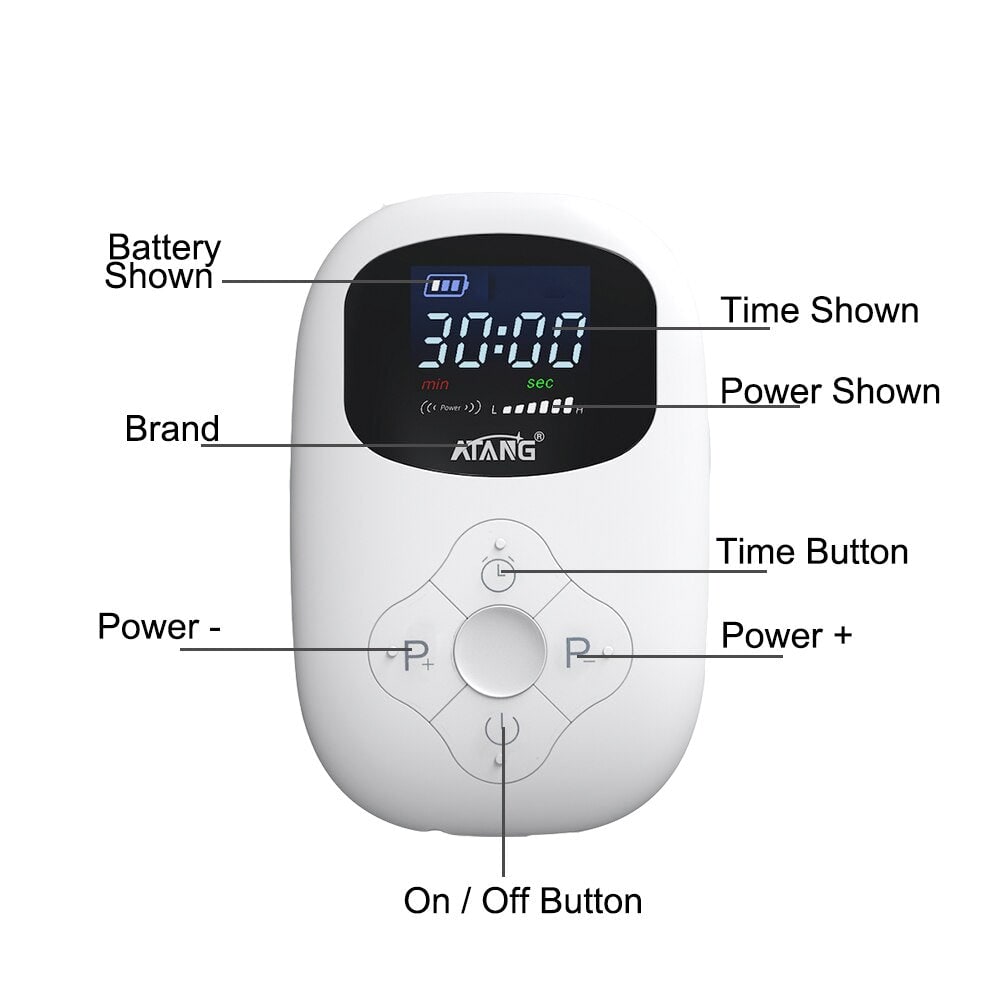 Ces Electrotherapy Stimulator with Ear Clips and Countdown Timer Display - Image 13