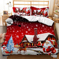 Christmas Duvet Cover Bedding Set with Matching Pillowcases and Digital Print - Image 10