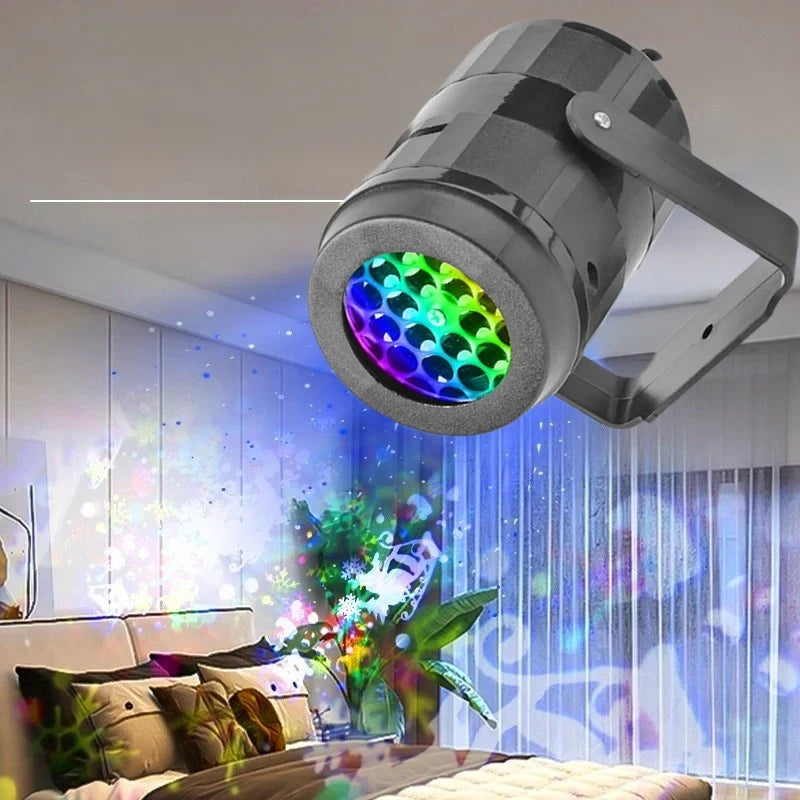 Christmas Light Projector Outdoor with Rotating Holiday Patterns and Adjustable Stand - Image 2