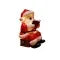 Christmas Night Light with LED Santa Claus Figurine Battery Powered Tabletop Decoration - Image 5