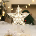 Christmas Tree Topper Star Light LED Battery Operated with Warm White - Image 4