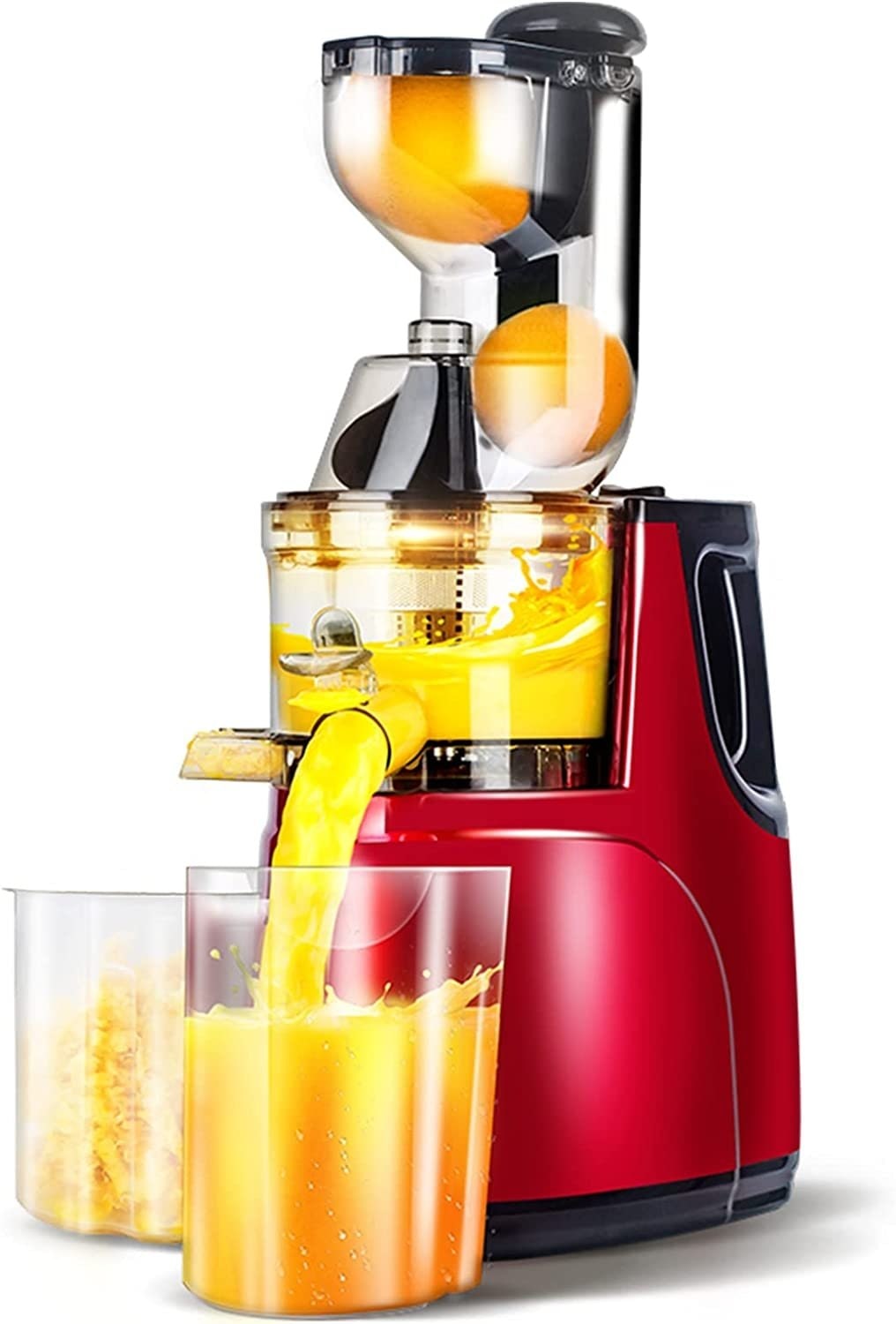 Cold Press Juicer Machine with Slow Masticating Auger and Wide Feed Chute - Image 1