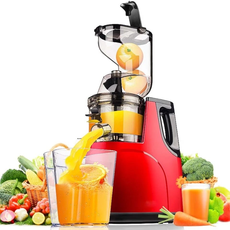 Cold Press Juicer Machine with Slow Masticating Auger and Wide Feed Chute - Image 2