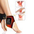 Cordless Ankle Wrap with Heat and Vibration Massage Rechargeable Digital Display - Image 1