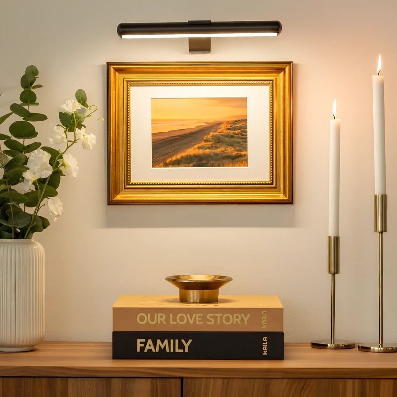 Cordless LED Picture Wall Light with Rechargeable Battery and Remote Control - Image 14