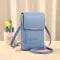 Crossbody Phone Bag with Touchscreen Window RFID Blocking and Waterproof Protection - Image 7