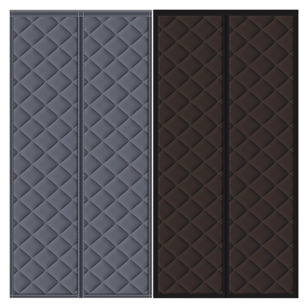 Curtain As a Door Magnetic Thermal Insulated with Quilted Diamond Pattern - Image 3