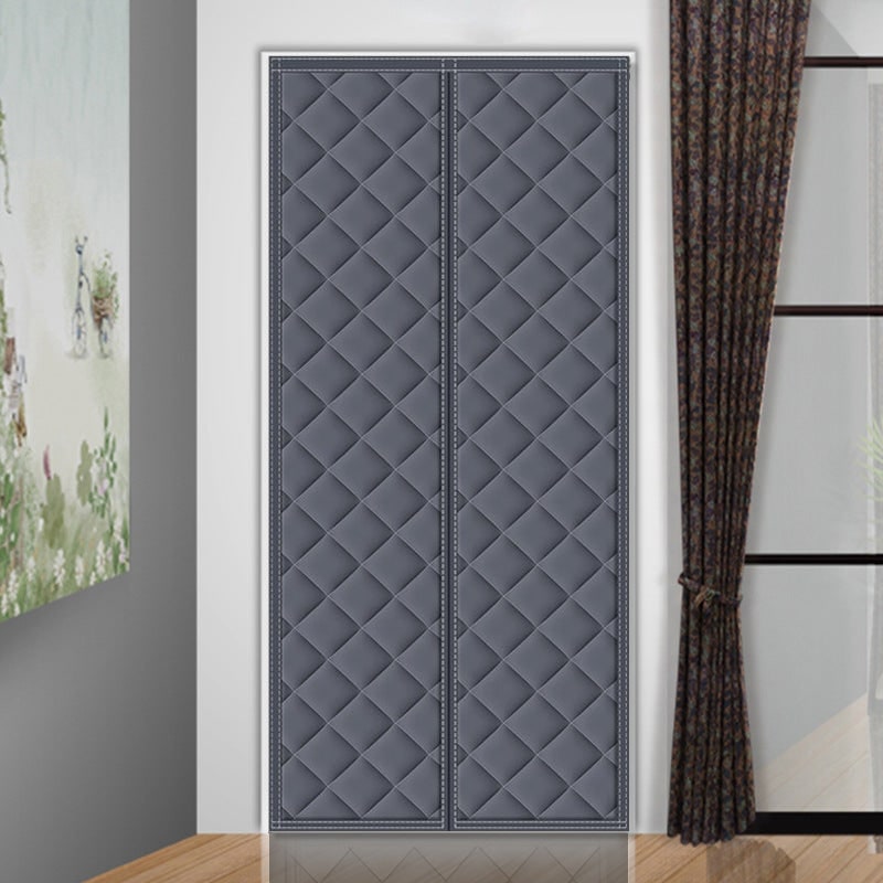 Curtain As a Door Magnetic Thermal Insulated with Quilted Diamond Pattern - Image 4