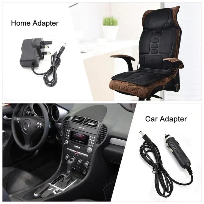 Desk Chair Seat Cushion with Heated Massage and Remote Control for Office - Image 3