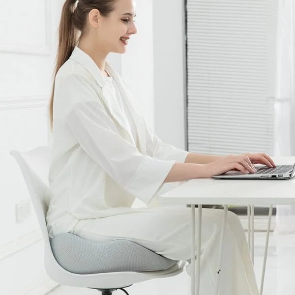 Desk Chair Seat Cushion with Memory Foam Dual Cutouts and Pressure Relief - Image 10