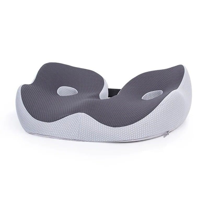 Desk Chair Seat Cushion with Memory Foam Dual Cutouts and Pressure Relief - Image 2
