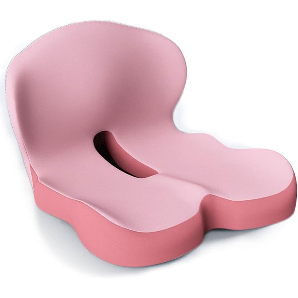Desk Chair Seat Cushion with Memory Foam Ergonomic Lumbar Support and Contoured Back - Image 8