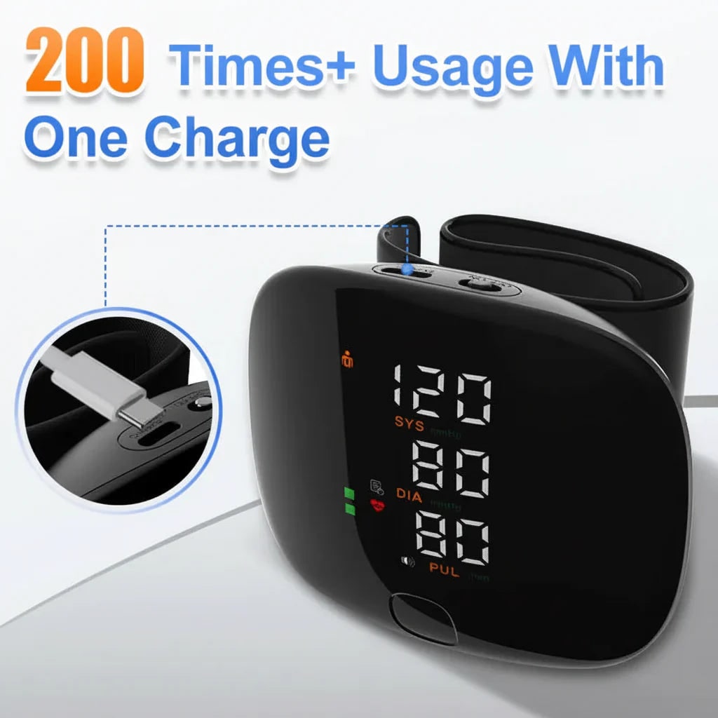 Digital Wrist Blood Pressure Monitor with Automatic Measurement and Memory Function - Image 6