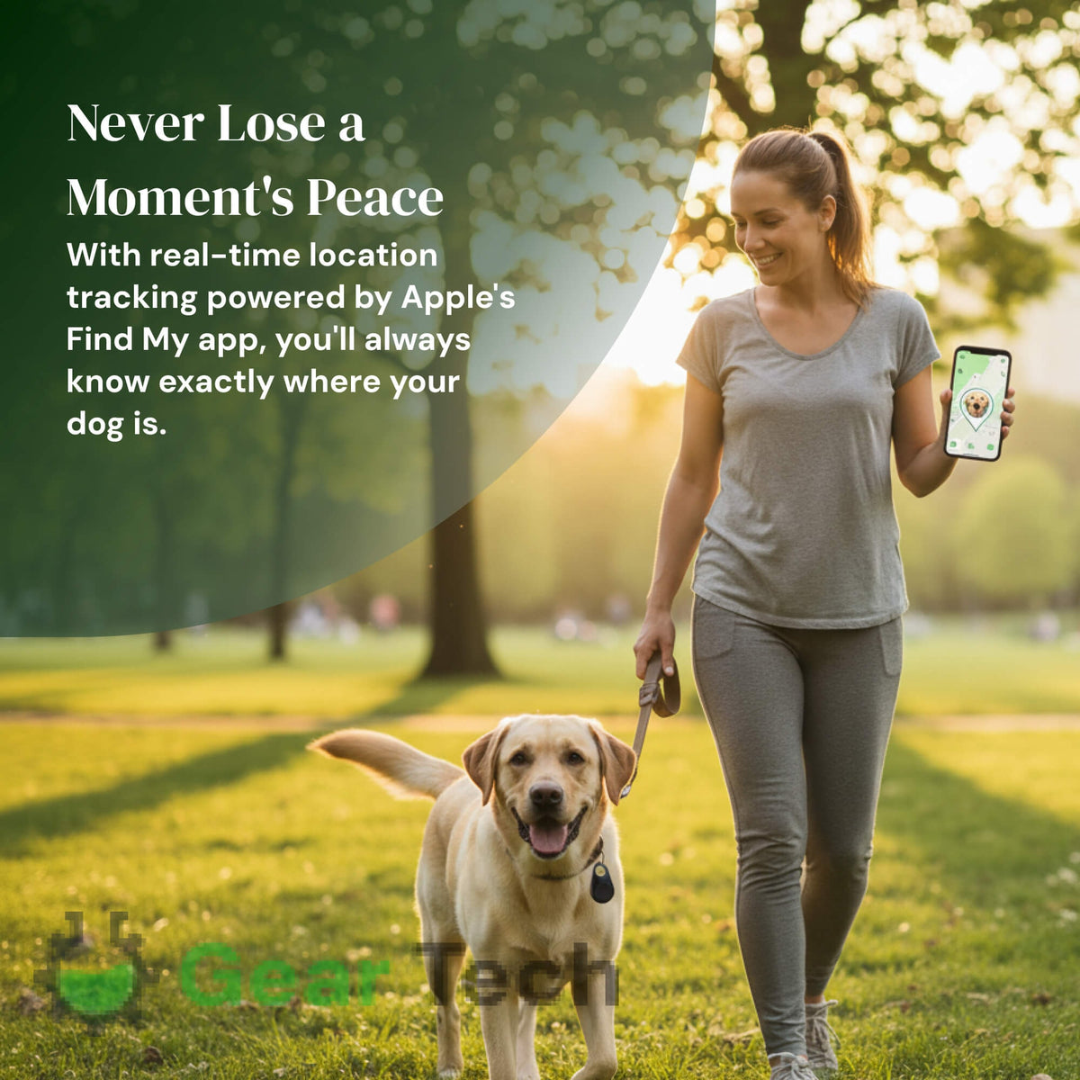 Dog GPS Tracker with Real-Time Location Updates and Compact Collar Design - Image 2