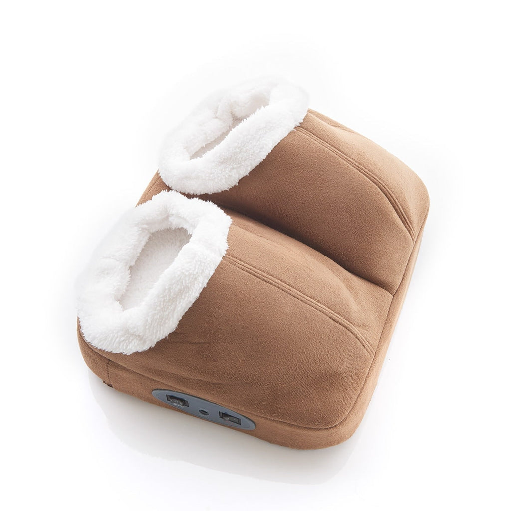 Electric Foot Warmer and Massager with Vibrating Dual Pockets and Fleece Lining - Image 3