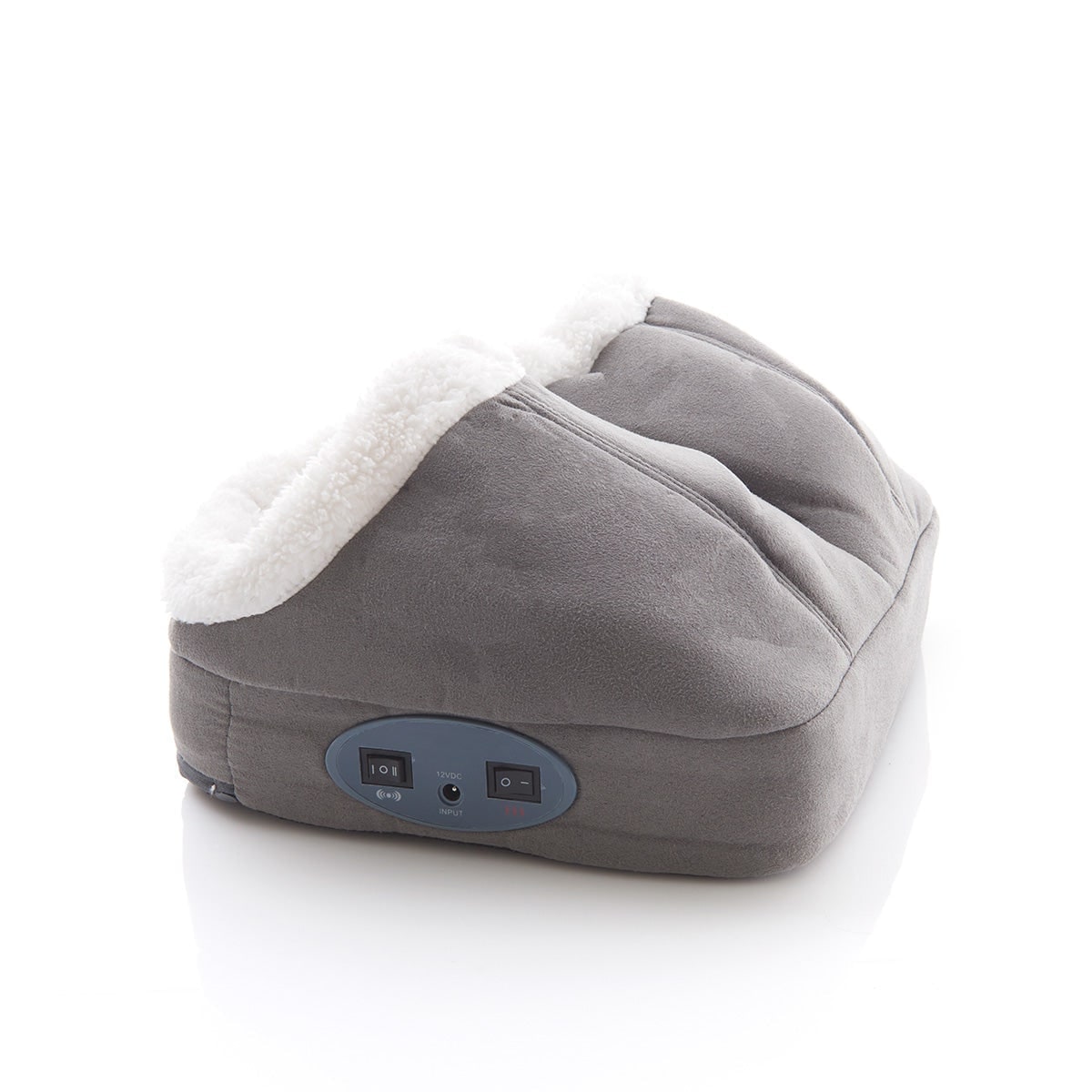 Electric Foot Warmer and Massager with Vibrating Dual Pockets and Fleece Lining - Image 7