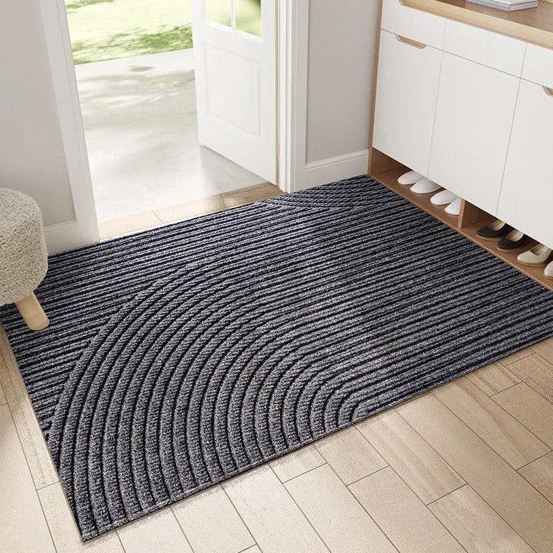 Entryway Doormat with Non-Slip Ribbed Texture and Dirt-Trapping Design - Image 11