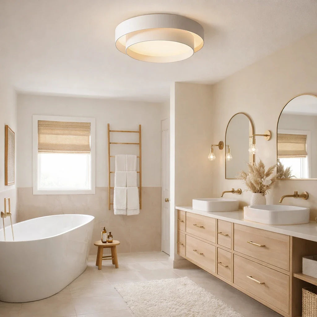 Sable Modern Layered Circle LED Ceiling Light