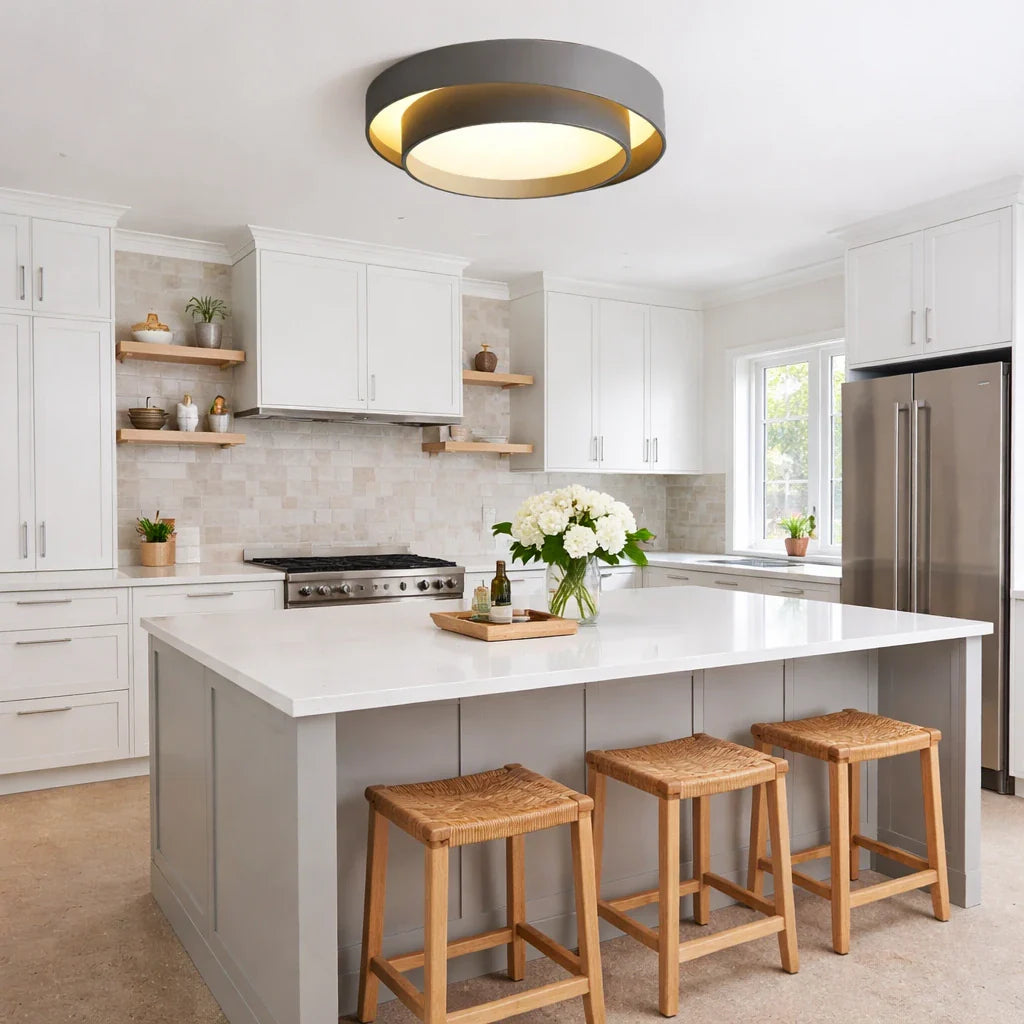 Sable Modern Layered Circle LED Ceiling Light