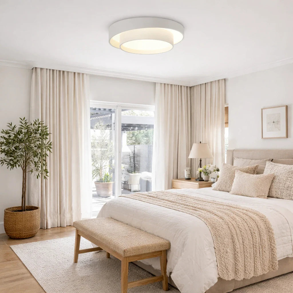 Sable Modern Layered Circle LED Ceiling Light