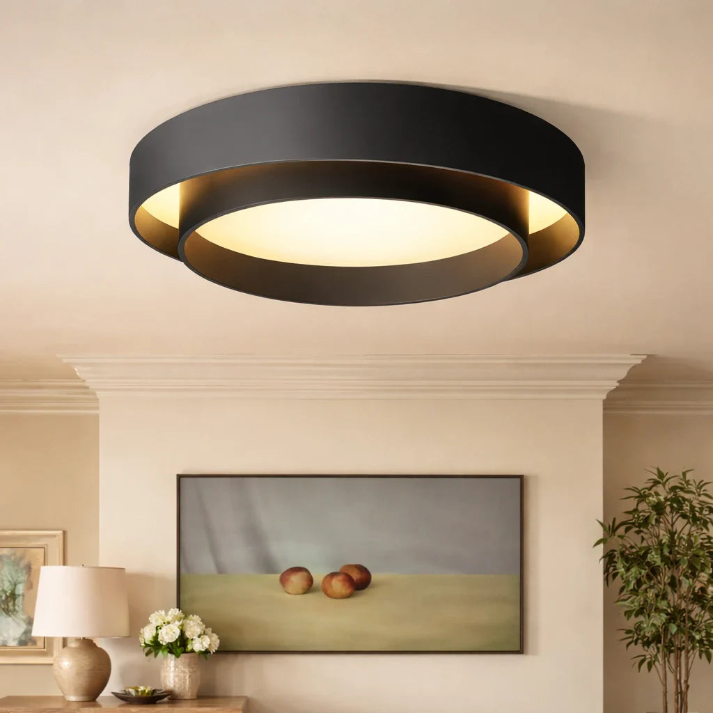 Sable Modern Layered Circle LED Ceiling Light