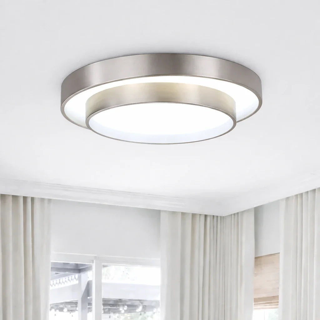 Sable Modern Layered Circle LED Ceiling Light