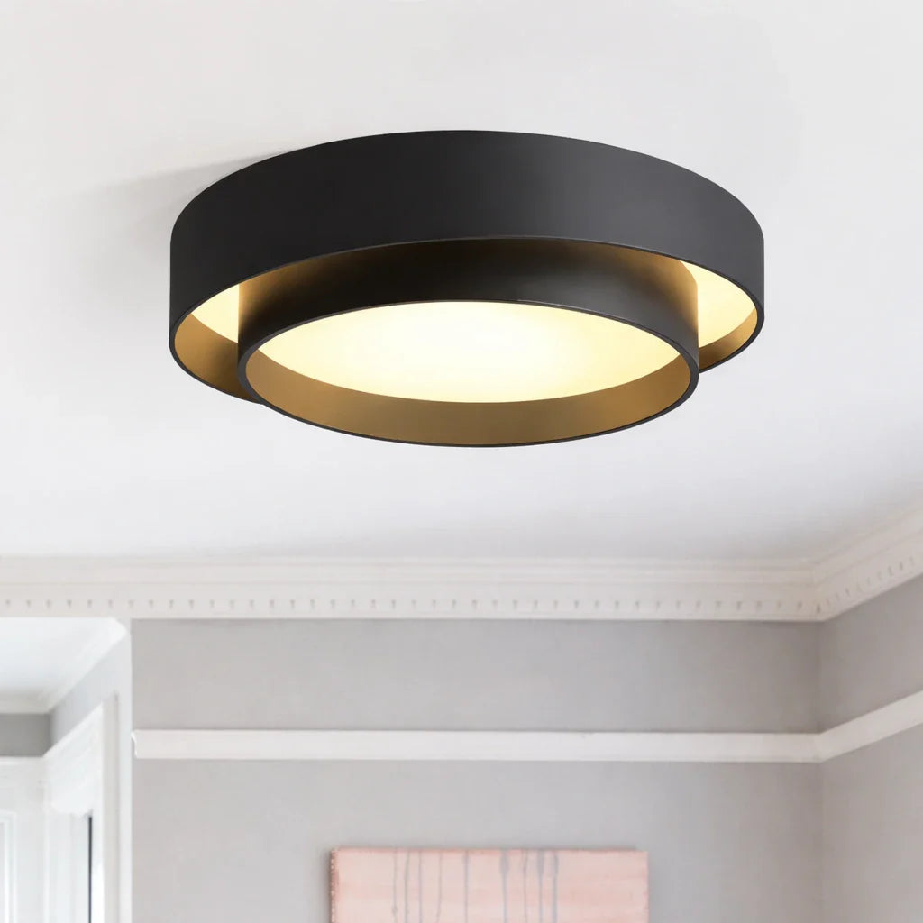 Sable Modern Layered Circle LED Ceiling Light