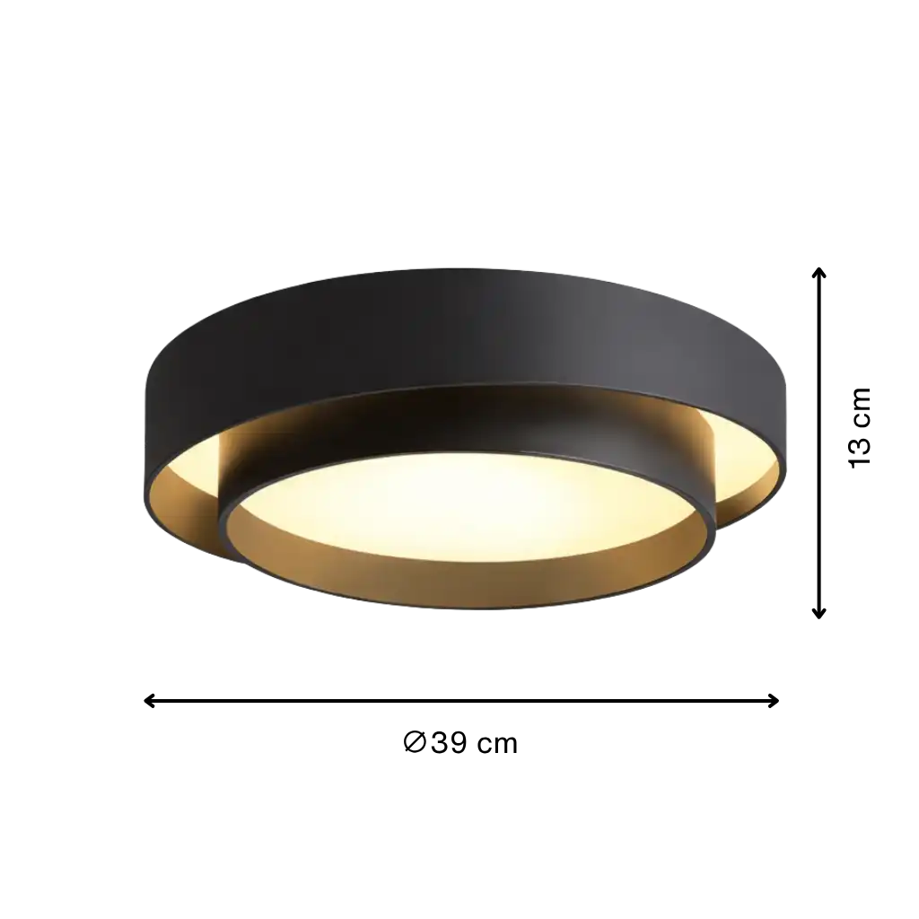 Geometric Circle LED Ceiling Light