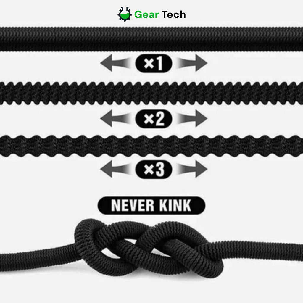 Expandable Garden Hose with 8-Pattern Spray Nozzle Brass Fittings and Storage Hanger - Image 15