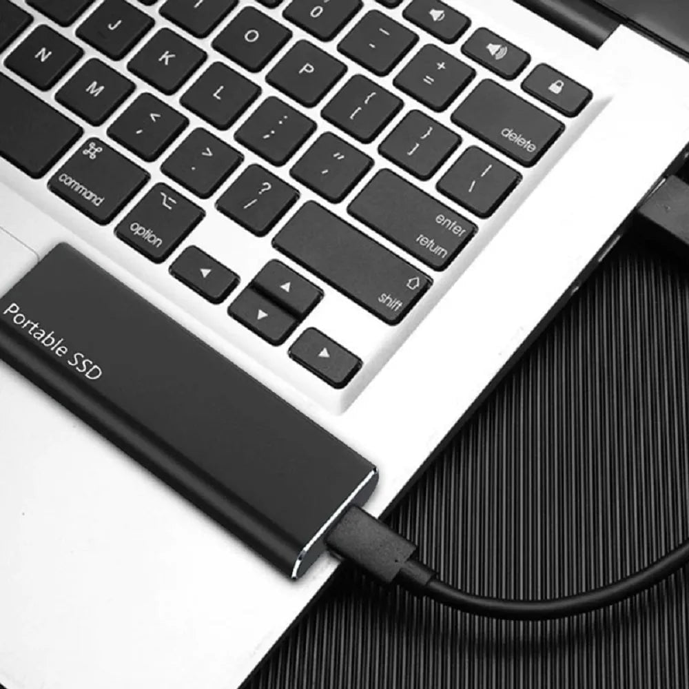 External Ssd Portable Solid State Drive with Usb-C and Aluminum Enclosure - Image 3