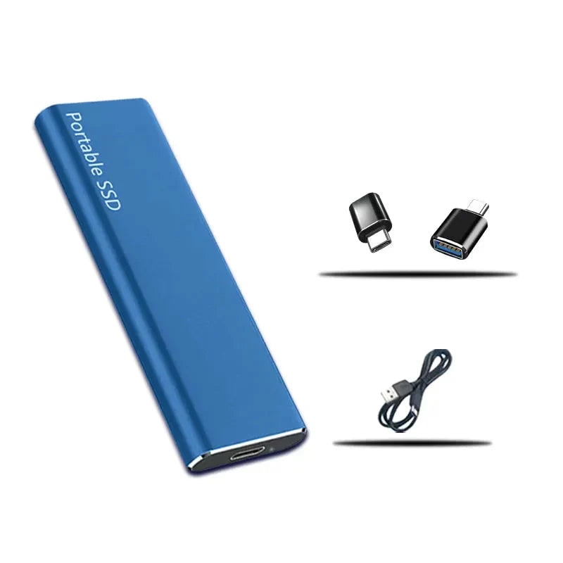 External Ssd Portable Solid State Drive with Usb-C and Aluminum Enclosure - Image 6
