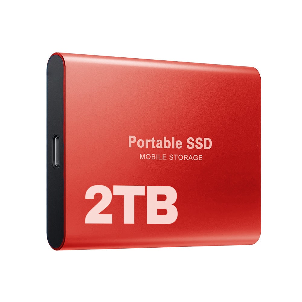 External SSD Portable Solid State Drive with USB-C Cable for Fast File Transfer - Image 10