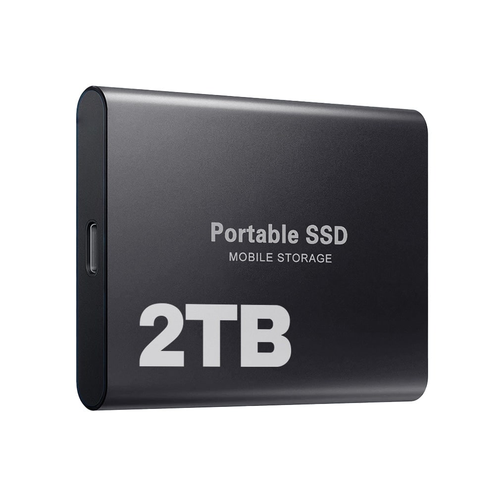 External SSD Portable Solid State Drive with USB-C Cable for Fast File Transfer - Image 8