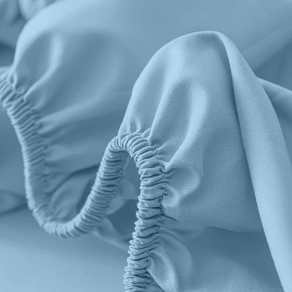 Extra Deep Fitted Bed Sheet with Wrinkle-Resistant Smooth Finish and Pocket Design - Image 20