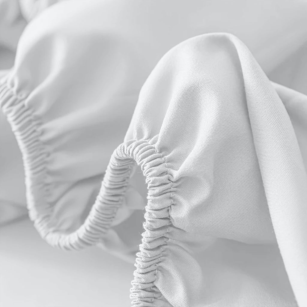 Extra Deep Fitted Bed Sheet with Wrinkle-Resistant Smooth Finish and Pocket Design - Image 28