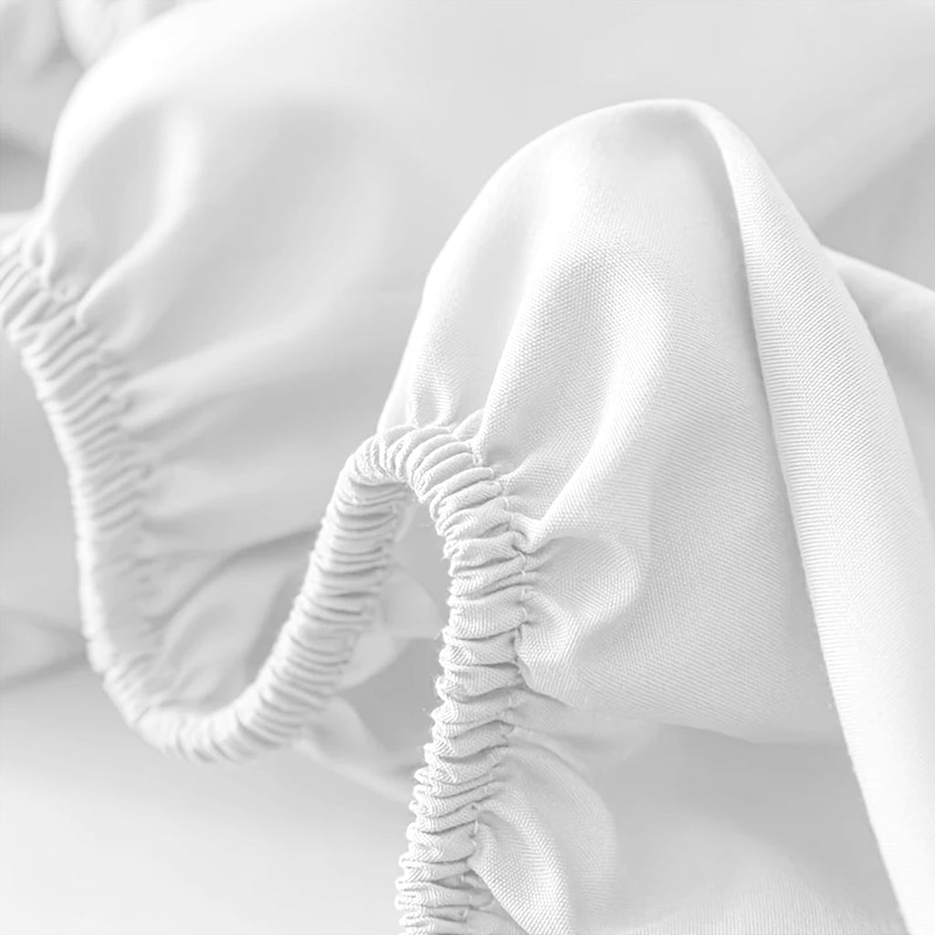Extra Deep Fitted Bed Sheet with Wrinkle-Resistant Smooth Finish and Pocket Design - Image 4