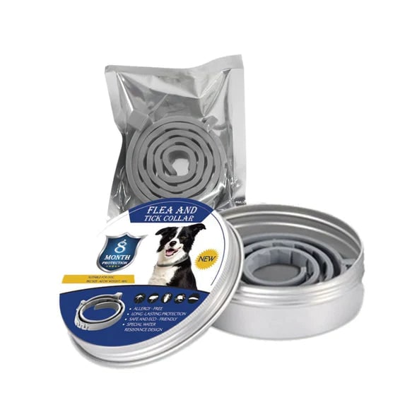 Flea Collar for Cats with 8 Month Natural Protection and Adjustable Silicone Strap - Image 2