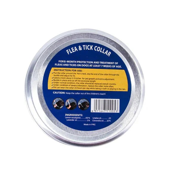 Flea Collar for Cats with 8 Month Natural Protection and Adjustable Silicone Strap - Image 3
