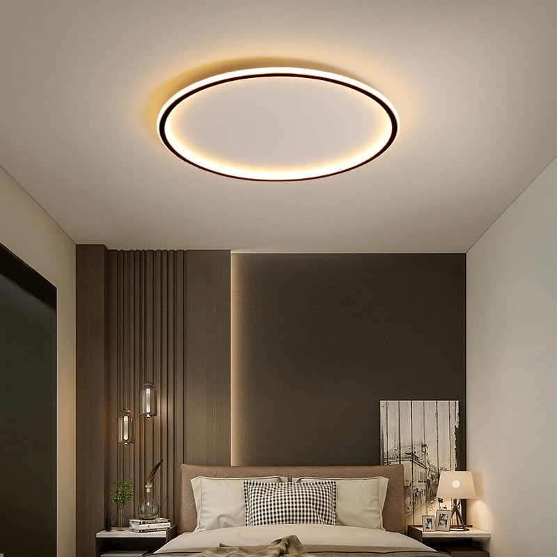 Flush Mount Ceiling Light with Integrated LED Ring Design and Modern Minimalist - Image 2