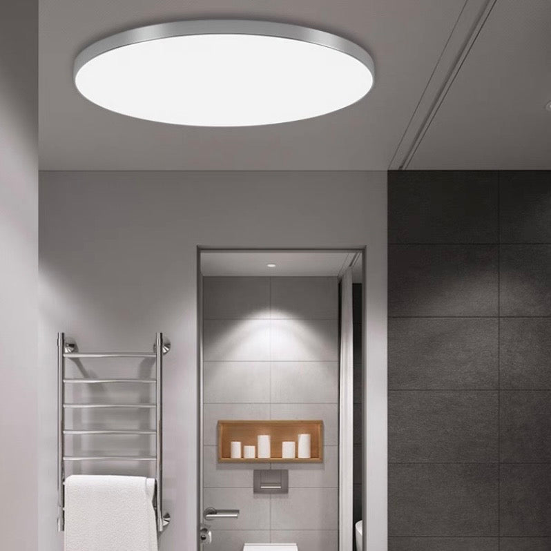 Flush Mount Ceiling Light with Round LED Fixture and Sleek Low Profile Design - Image 10