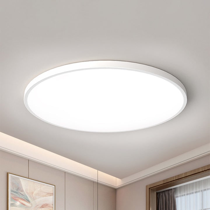 Flush Mount Ceiling Light with Round LED Fixture and Sleek Low Profile Design - Image 6
