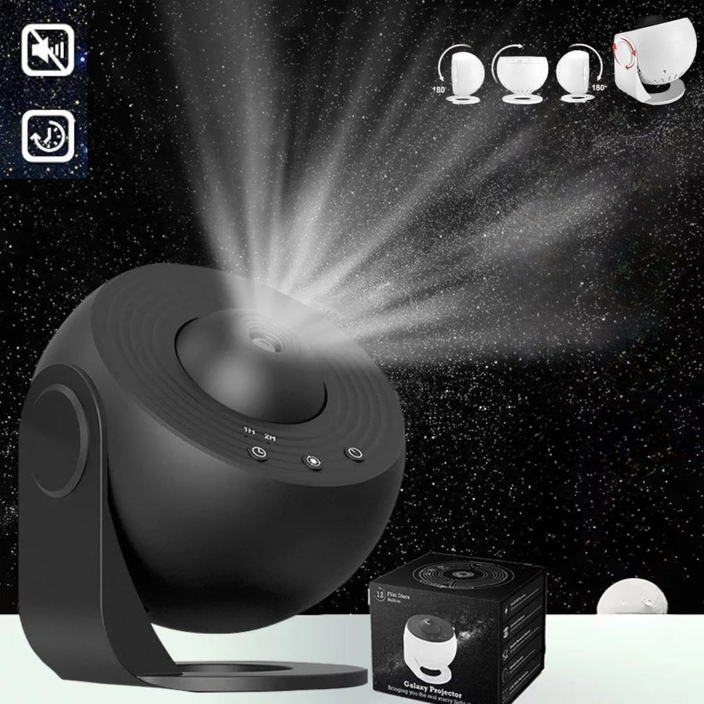 Galaxy Projector with Interchangeable Scene Discs and 360° Rotation - Image 12