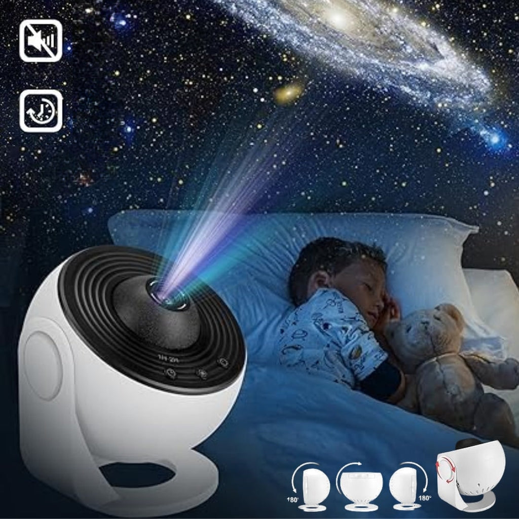 Galaxy Projector with Interchangeable Scene Discs and 360° Rotation - Image 13