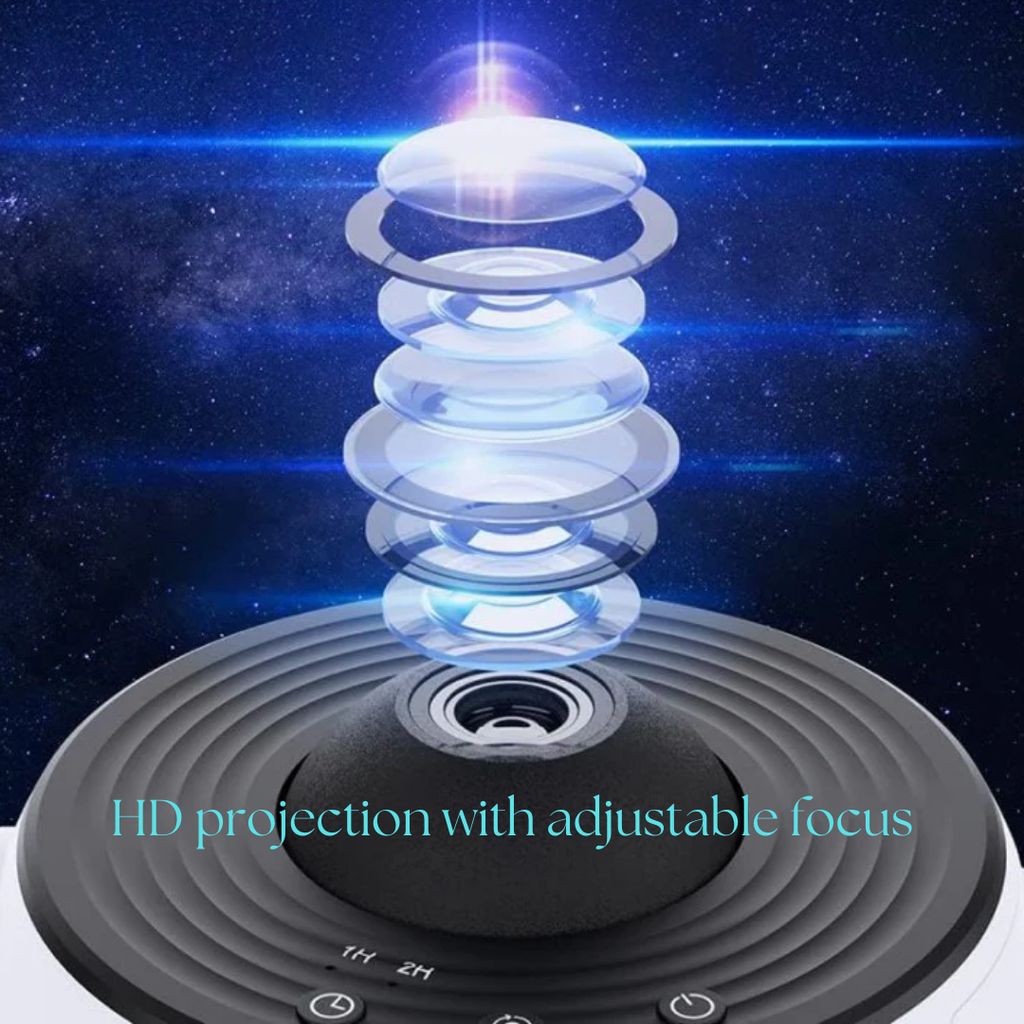 Galaxy Projector with Interchangeable Scene Discs and 360° Rotation - Image 8